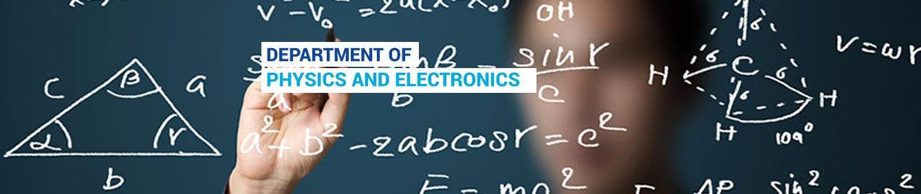 Physics and Electronics 